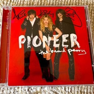 The Band Perry Pioneer Autographed CD